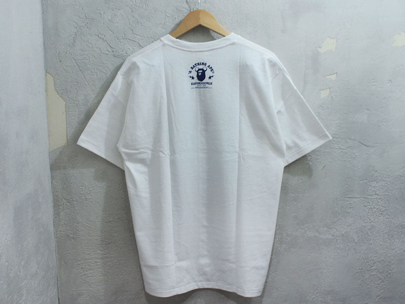 MEDICOM TOY x A BATHING APE BE@RBRICK BAPE BE@R TEE T-shirt Ape Bearbrick XL White