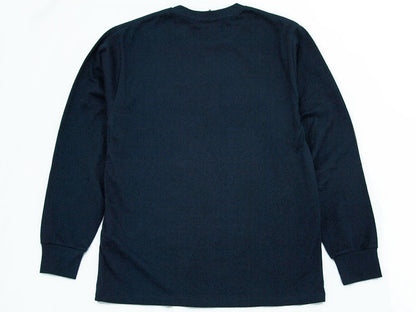 A BATHING APE x DOVER STREET MARKET GINZA Long Sleeve T-Shirt L/S Tee Size M DSMG Dover Navy BAPE