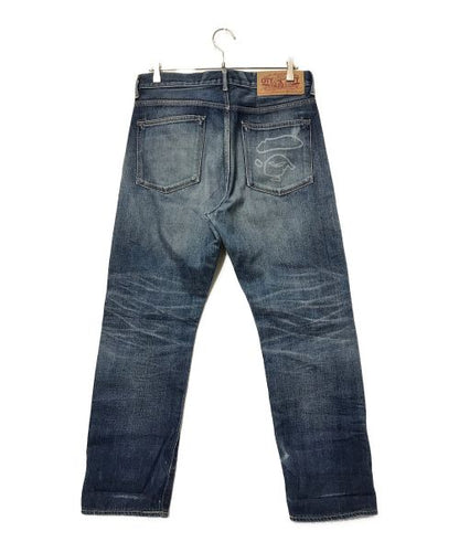 Pocket Logo Denim Pants / A BATHING APE / Indigo