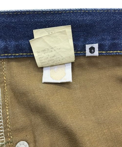Pocket Logo Denim Pants / A BATHING APE / Indigo