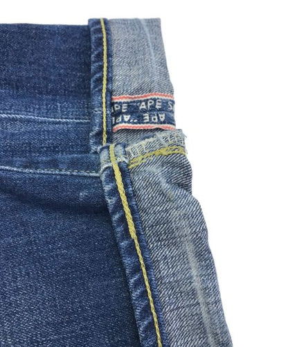 Pocket Logo Denim Pants / A BATHING APE / Indigo