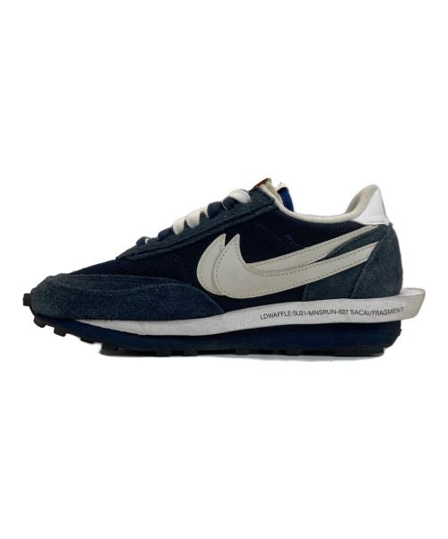 LD Waffle "Blackened Blue" NIKE with FRAGMENT DESIGN and sacai Collaboration