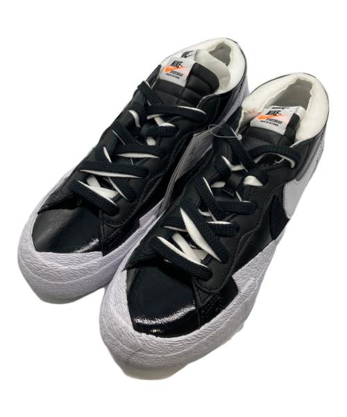BLAZER LOW/sacai × Nike Blazer Low "Black Patent Leather