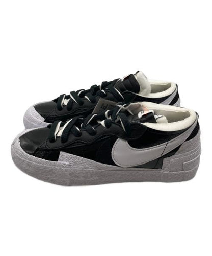 BLAZER LOW/sacai × Nike Blazer Low "Black Patent Leather
