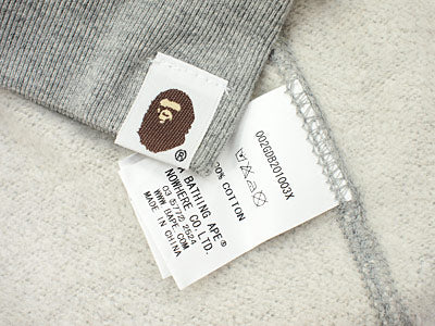 A BATHING APE 'BABY MILO' Zip Hoodie BAPE M