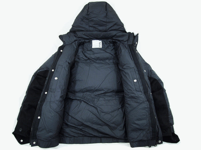 NIKE × SACAI Men's NRG RH Down Parka Jacket, Black