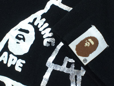 A BATHING APE×PEANUTS Dover Street Market Ginza Limited T-Shirt Tote Bag Size M Snoopy BAPE