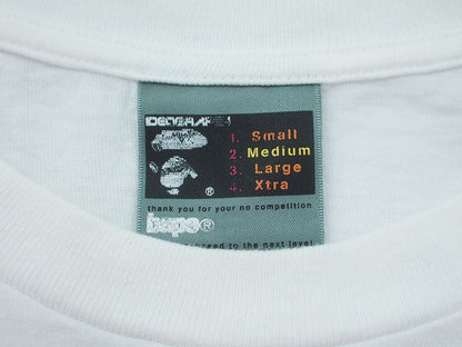 A BATHING APE 'FOOT SOLDIER TEE' T-shirt, Foot Soldier College Logo White BAPE