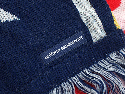 Supreme × uniform experiment SOPH. 10th Anniversary 'Supporter Muffler' Scarf UE Supreme