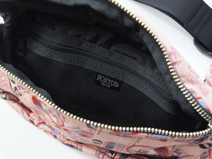NEXUSVII x PORTER 'WAIST POUCH' Waist Pouch/Waist Bag RED BILL All-over Pattern PORTER NEXUS7