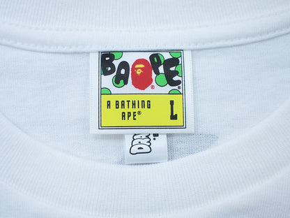 A BATHING APE x DRAGON BALL Z 'TEE #5' T-shirt BABY MILO Dragon Ball Baby Milo White White L BAPE A Bathing Ape