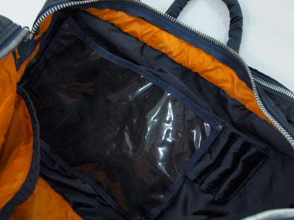 HEAD PORTER 2WAY OVERNIGHT BRIEFCASE Overnight Briefcase Shoulder Bag Navy Blue NAVY HEAD PORTER