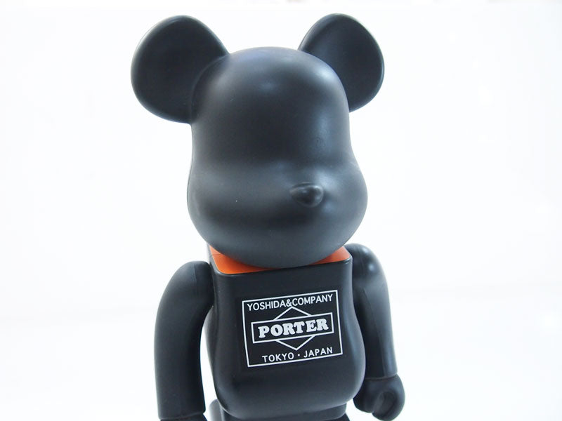 PORTER × MEDICOM TOY BE@RBRICK 400% Bearbrick Black Black PORTER MEDICOM TOY