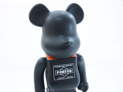 PORTER × MEDICOM TOY BE@RBRICK 400% Bearbrick Black Black PORTER MEDICOM TOY