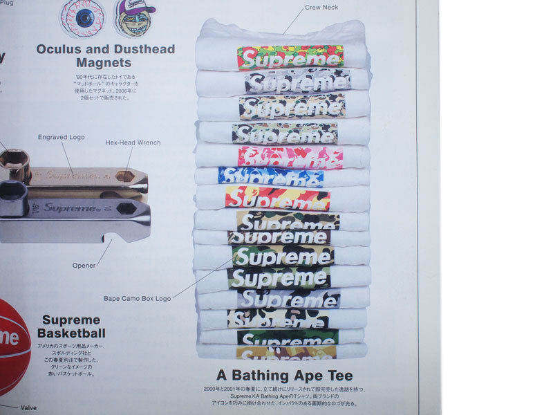 Supreme×A BATHING APE 'Bape Camo Box Logo Tee' Box Logo T-Shirt Camo Monkey Camouflage XL A Bathing Ape