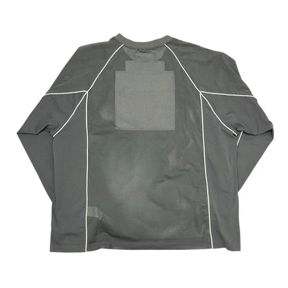 cavempt Mesh Raglan Color Long Sleeve Cut-and-Sew