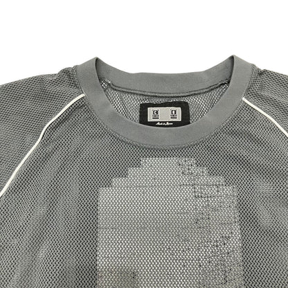 cavempt Mesh Raglan Color Long Sleeve Cut-and-Sew