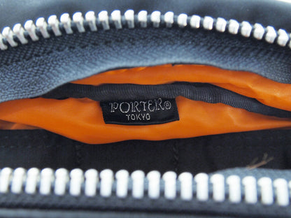 PORTER 'TANKER 2WAY WAIST BAG' Waist Bag Body Bag with Shoulder Strap, Porter Tanker, Yoshida Bag, Black
