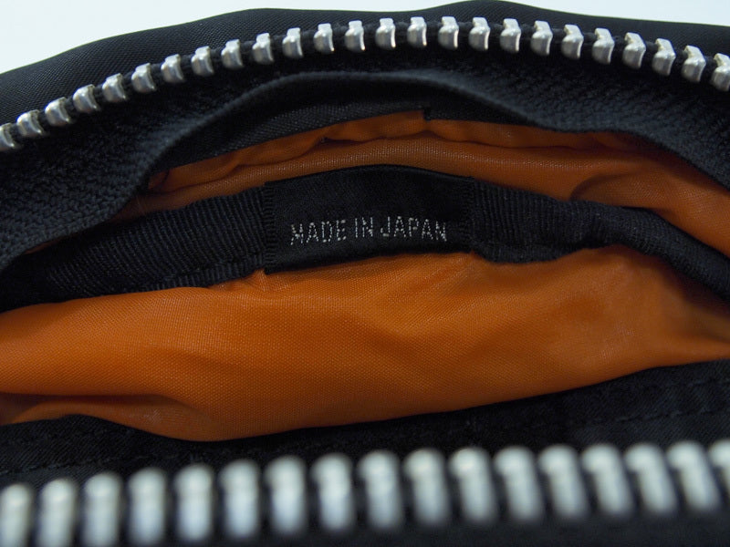 PORTER 'TANKER 2WAY WAIST BAG' Waist Bag Body Bag with Shoulder Strap, Porter Tanker, Yoshida Bag, Black