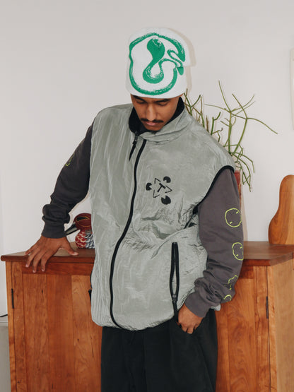 Goofy Beanie White