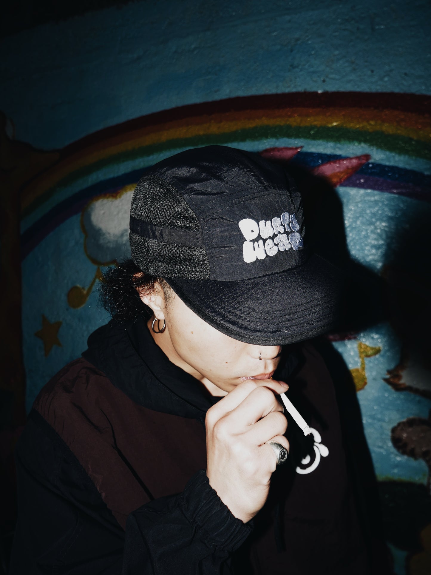 【SHIP NOW】Goofy Coffee Club × Durty Wear Side Pocket Mesh Cap